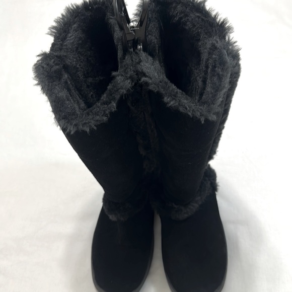 Style & Co Genuine Suede & Fur Uppers Witty Black Boots| 7M |NWT - Picture 2 of 12